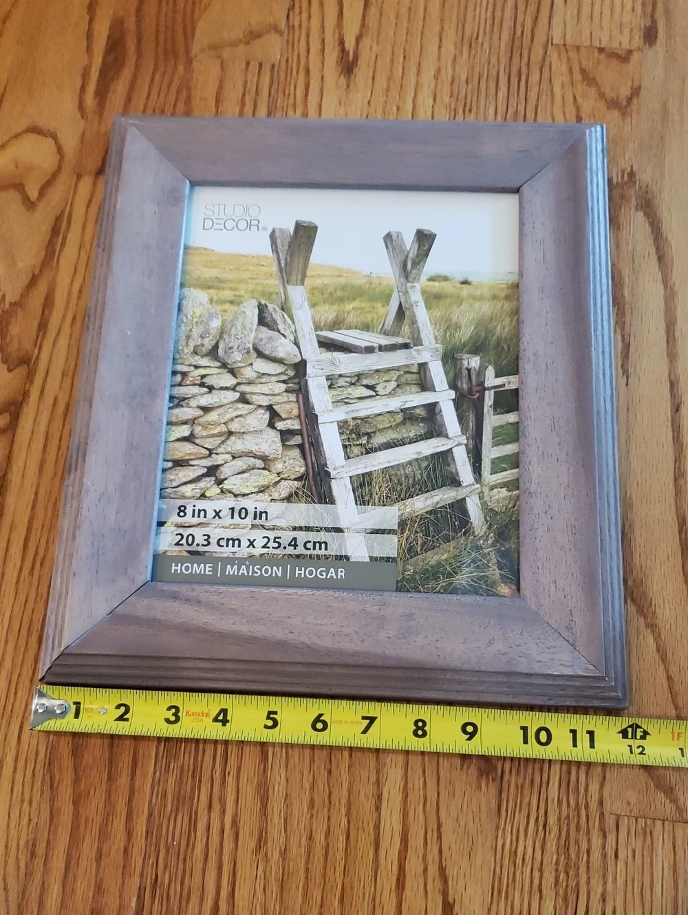 NWT Studio Decor Rustic Greige Picture Wall Frame - Holds 8x10